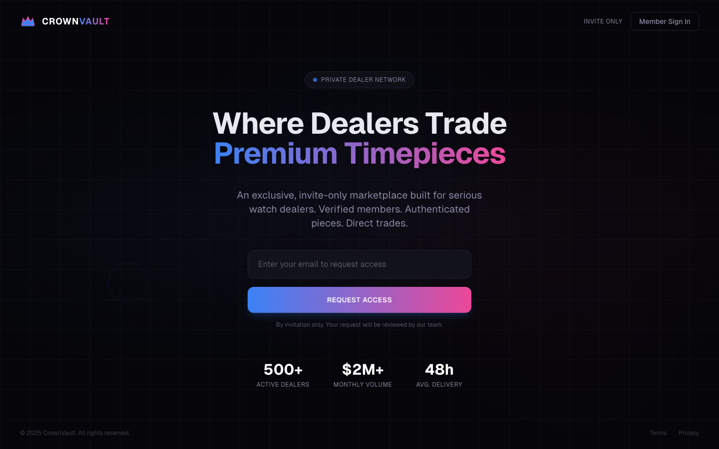 Watch marketplace