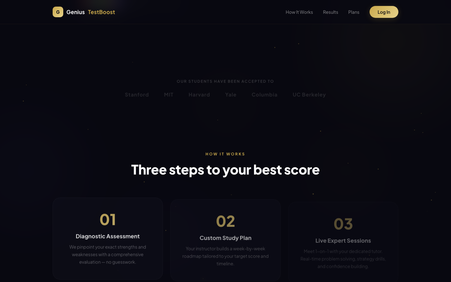 Student dashboard